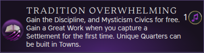 Tradition Overwhelming (Antiquity) Tradition Overwhelming (Antiquity)